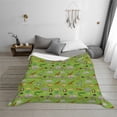 thumbnail image 6 of KLL African Animals 1 Print Fleece Throw Blanket, Horizontal Fleece Bedding Cute Soft Blankets Comfy Fleece Flannel Plush Home Decor for Couch & Bed -80"x60", 6 of 9