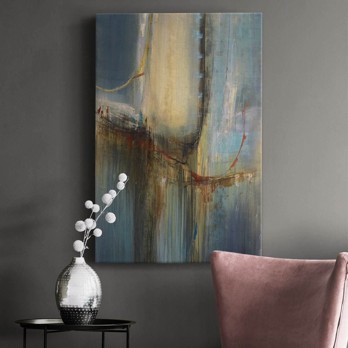 Moon Shadows Premium Gallery Wrapped Canvas - Ready to Hang