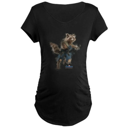 

CafePress - Rocket Raccoon Maternity Dark T Shirt - Maternity Dark T-Shirt