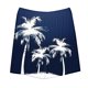 thumbnail image 4 of Odeerbi 5-14 Años Niños Niñas Pantalones Cortos de Estampado Tropical Hawaiano Pantalones de Baño En Seco Rápido Pantalones Cortos de Tabla de Playa Pantalones Cortos Deportivos, 4 of 5