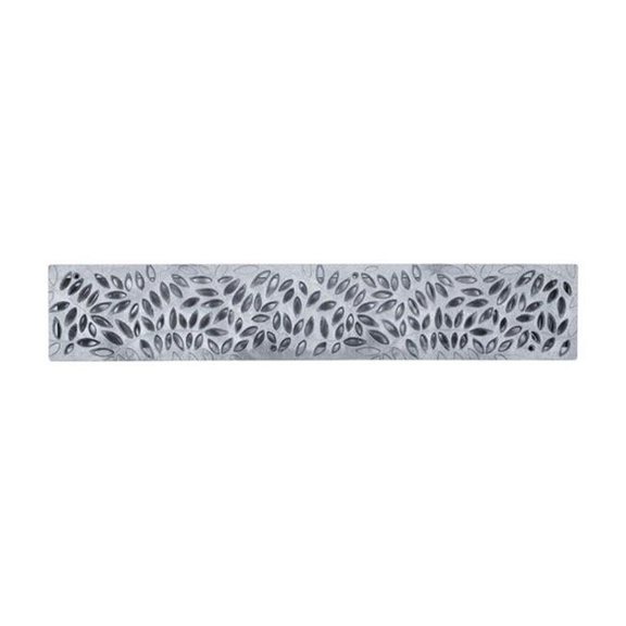 252GY 4 in. Spee-D Channel Grate in Grey