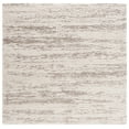 thumbnail image 2 of SAFAVIEH Hudson Jack Abstract Shag Area Rug, Ivory/Beige, 10' x 10' Square, 2 of 11
