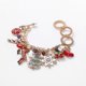 thumbnail image 4 of Pulsera con elemento de Feliz Navidad, árbol de Navidad artesanal, bastón de caramelo, adornos decorativos bonitos que combinan con todo, accesorios de decoración elegantes, 4 of 5