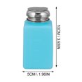 thumbnail image 2 of 3Pcs 200ml Push Down Alcohol Bottles Empty Dispenser for Nail Polish Remover, 2 of 7