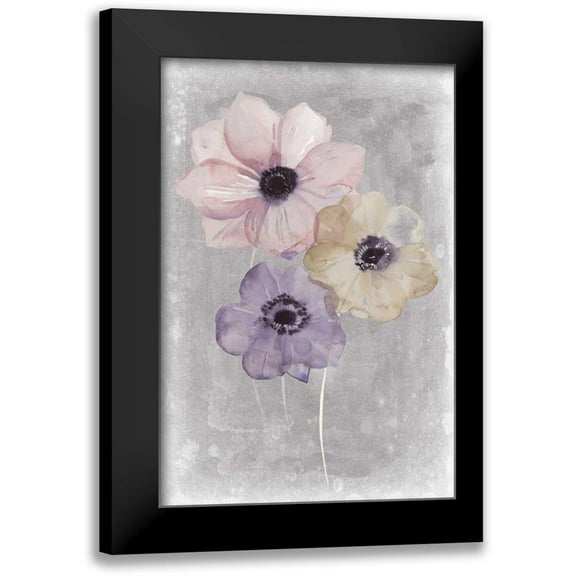 Popp, Grace 11x14 Black Modern Framed Museum Art Print Titled - Floral Waltz II