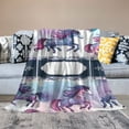 thumbnail image 2 of COMIO Galaxy Horse Pattern Throw Blanket - Blankets with Horses for Women Men Winter Warmth Bedding, 2 of 6