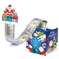 thumbnail image 1 of Wartleves Hucha navideña para regalar dinero en efectivo, regalos de fiesta navideña, hucha para regalar dinero en efectivo, caja de regalo de dinero de Feliz Navidad con tarjetero extraíble y soporte, 1 of 7