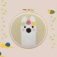 thumbnail image 4 of jifeng Punch Needle Starter Kits Embrodiery Hoop with Punch Pen Hand Craft Alpaca, 4 of 8