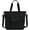 Black, variant on CoCopeaunts Women Nylon Tote Handbags Casual Shoulder Work Bag Large Crossbody Bag with Zipper