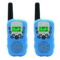 thumbnail image 1 of Walkie talkie de 22 canales, radio bidireccional para niños de mano con pantalla LCD US 462.550-467.7125MHz, azul 1 Pieza kenally EL001085-02, 1 of 2