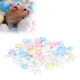 thumbnail image 3 of Relleno De Bolas De Algodón Para Hámster, Ropa De Cama Cálida De Algodón Natural Colorida Para Casa De Animales Pequeños, 3 of 7