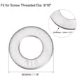 thumbnail image 3 of Uxcell 9/16" 316 Stainless Steel Flat Washer for Screw Bolt 15 Pack, 3 of 5