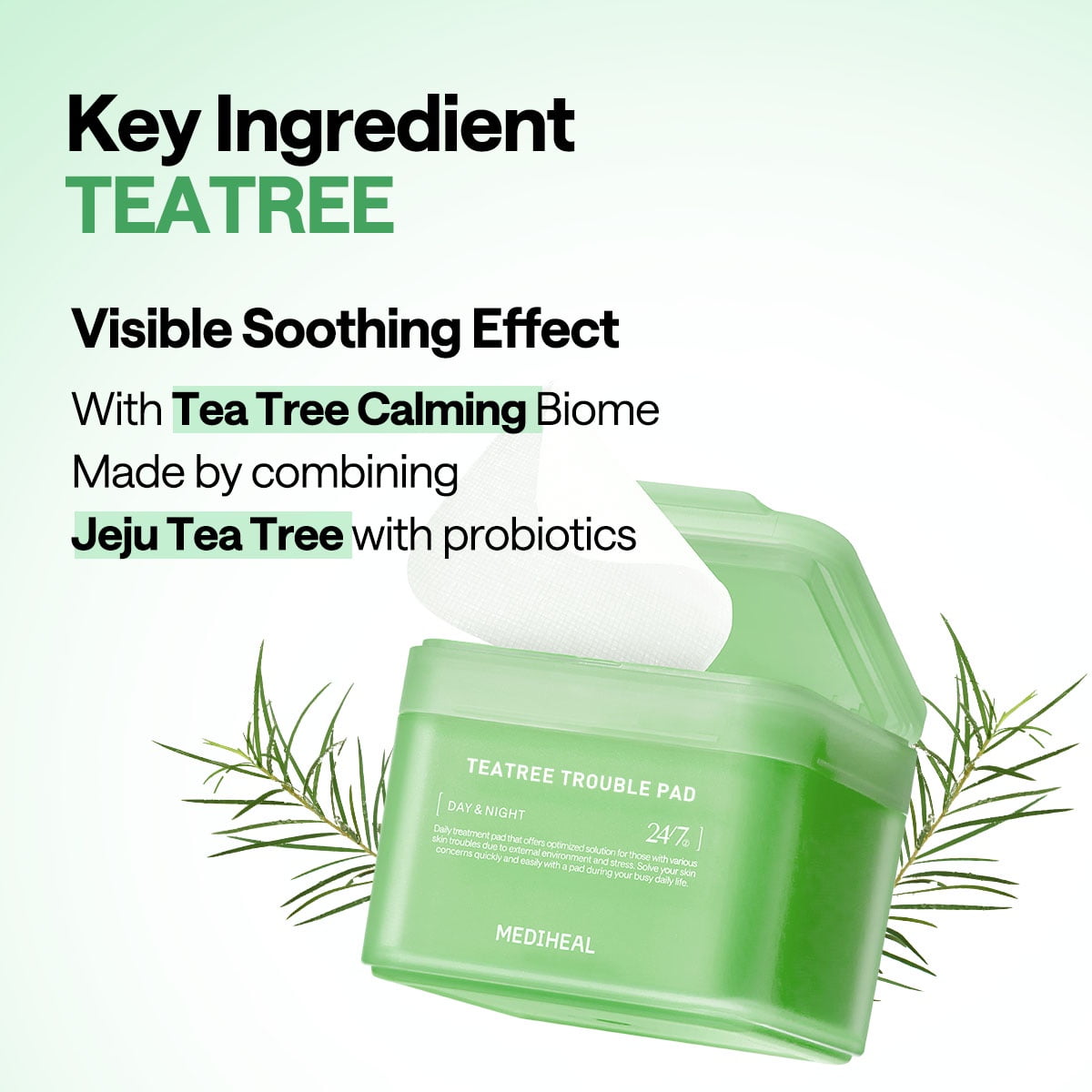 MEDIHEAL TEATREE CARE SOLUTION 40箱 MEDIHEAL - Teatree Care Solution Essential Mask Ex – Korea