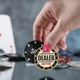 thumbnail image 4 of Dealer Button Metal Poker Guard Poker Card Poker Guard Dealer Poker Accessory, 4 of 7