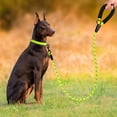 thumbnail image 7 of Heavy Duty Rope Dog Leash with Padded Handle, Reflective, 6 FT Long for Small Medium Large Dogs（1/2"×6', Green), 7 of 7