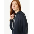 thumbnail image 4 of Free Assembly Women's Pullover Raglan Hoodie, 4 of 6
