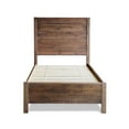 thumbnail image 5 of Grain Wood Furniture Montauk Solid Wood Bed, Twin Size, Rustic Walnut, 5 of 7