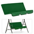 thumbnail image 4 of LOVIVER Housse de Siège de Remplacement Universelle pour Balançoire de Jardin, Remplacement de Siège de Hamac de Patio, Housses de Protection de Siège de Balançoire Extérieure Imperméable, Vert Foncé, 4 of 8