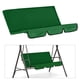 thumbnail image 4 of Cubierta de Repuesto Impermeable para Asiento de Columpio de Jardín, Cubierta de Silla Tech , Dosel, Accesorios para Asiento de Columpio para 3 Pe , Verde oscuro, 4 of 9
