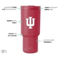 thumbnail image 2 of Vaso simple y moderno Indiana Hoosiers de acero inoxidable de 900 ml, 2 of 4