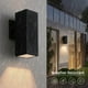 thumbnail image 5 of Aplique de Pared Exterior Cerdeco 27 cm Aluminio Negro Mate 110V-220V, 5 of 6