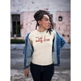 thumbnail image 2 of Made With Love W Daisy  T-Shirt Women -Image by Shutterstock, Female 4X-Large, 2 of 4