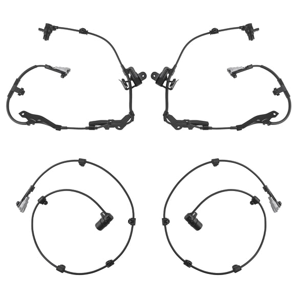 Maxpeedingrods ABS Wheel Speed Sensors for Toyota Sequoia 2001-2007 895420C010 895430C010 895450C010