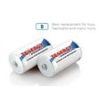 thumbnail image 2 of Tenergy Premium D Size 10,000mAh High Capacity NiMH Rechargeable Batteries, 16-Pack, 2 of 4