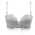 thumbnail image 4 of Everyday Bras for Women Colorful Underwear for Men Womens Sexy Lingerie Set Lace Bra Set & G String Viced Man Underwear Underwear Set Women Sexy Lace Mens Underwear Nylon Lace Living Room Grey S, 4 of 9