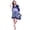 Blue White, variant on Miss Lavish London Kaftan Dress - Caftans for Women - Women's Caftans Suiting Teens to Adult Women in Regular to Plus Size, 14-18 Blue
