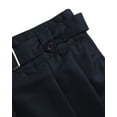 thumbnail image 3 of Beverly Hills Polo Club Girls School Uniform Skirt - Belted, Two Tab, Two Button Pleated Skort, 4-16, 3 of 5
