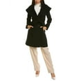 thumbnail image 3 of FLEURETTE womens  Wool Coat, 6, Black, 3 of 4