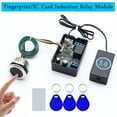 thumbnail image 3 of Fingerprint Access Controller NFC Electric Lock Control Relay Module IC Card Induction Switch  Fingerprint and NFC, 3 of 8