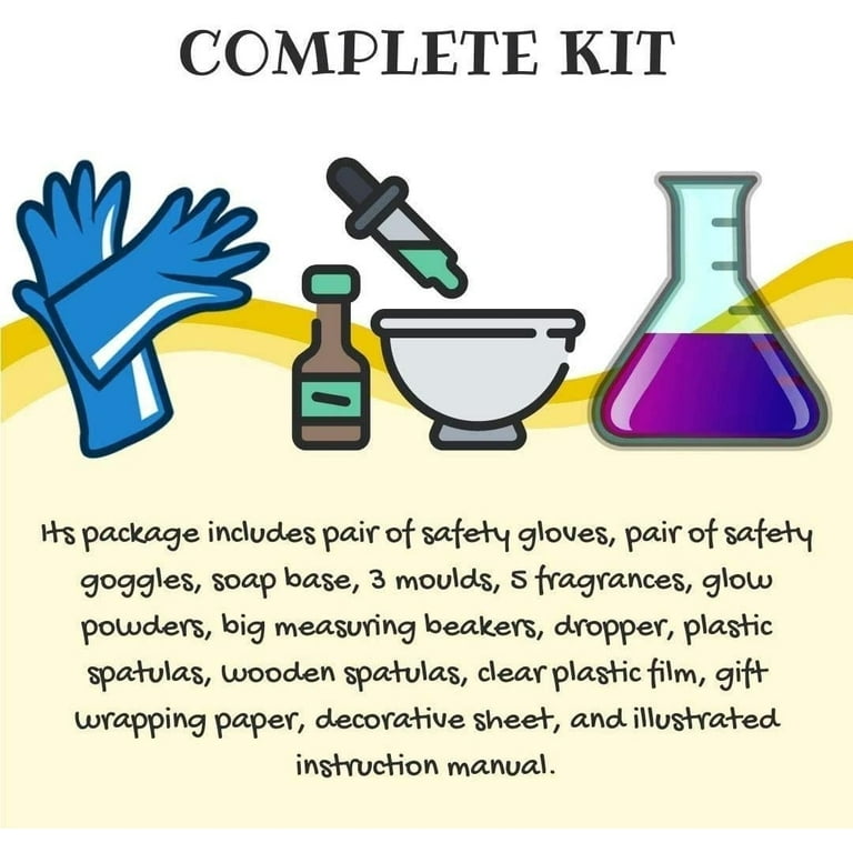 Mighty Mojo Explore STEM Learner Soap Making Kit Glitter DIY Science  Education