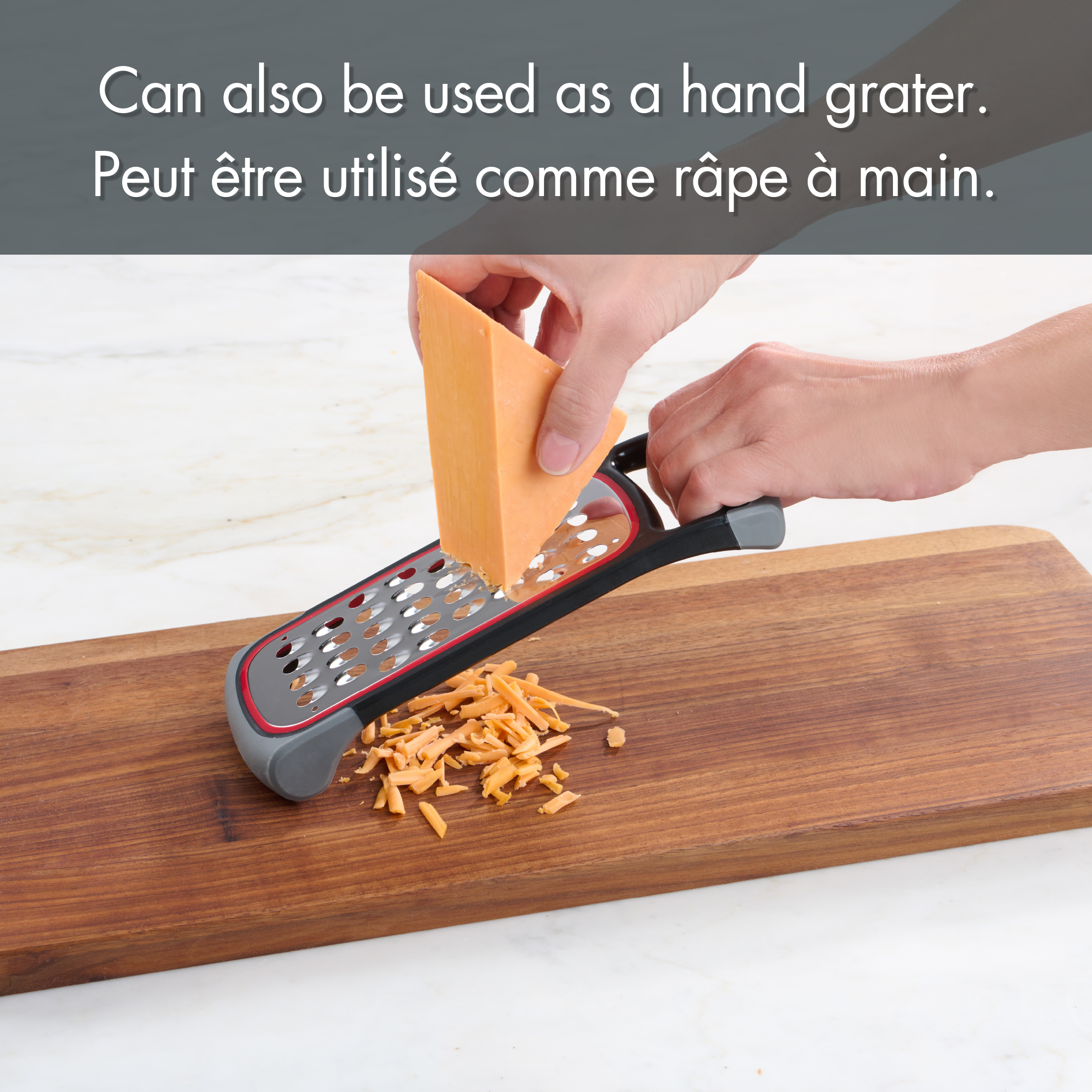 Mainstays Stainless Steel Bowl and Hand Grater, bowl grater