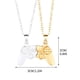 thumbnail image 2 of Collar de pareja con imán de hierro | Conjunto romántico a juego para hombre y mujer | Regalo de San Valentín con cadena ajustable y aleación | Amor y compromiso, 2 of 2