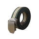 thumbnail image 1 of Cinturón de Lona uxcell Hebilla Automática Ajustable Sin Agujeros Ancho 1 1/2 Verde Ejército Rayas Un tamaño, 1 of 6