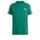 thumbnail image 1 of Camiseta adidas Essentials Single Jersey con 3 franjas, color verde, 1 of 5