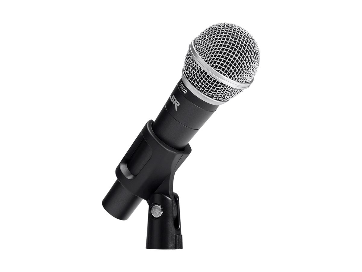 Monoprice DM20 Dynamic Handheld Vocal Microphone - Unidirectional, For Recording, Streaming, Podcasting, WFH, Distance Learning - Stage Right Series