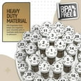 thumbnail image 4 of MEDca Monthly Pill Bottle Organizer - 31 Child-Proof Bottles, Acrylic Base, 4 of 9