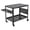black, variant on Home Mobile Welding Workbench with Tool Tray, 36" x 24" Welding Table Top, Double-Layer Storage Board, 11 Hooks, 600 Lb