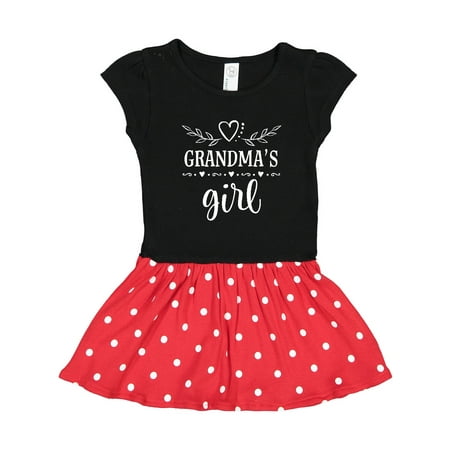 

Inktastic Grandma Girl for Granddaughter Gift Toddler Girl Dress