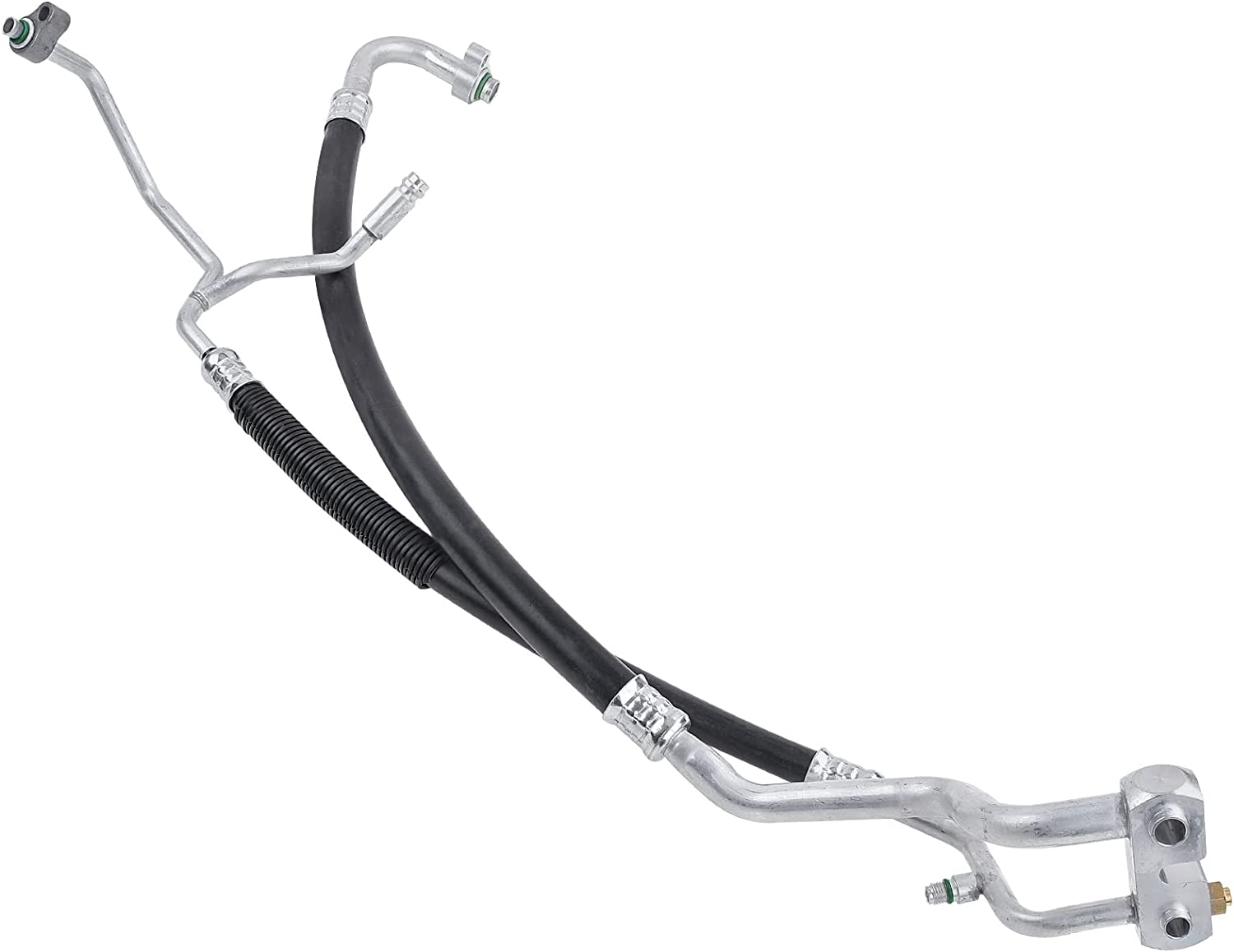 A-Premium A/C Suction Line Hose Compatible with Ford F-250 Super Duty 1999-2007 F-350 Super Duty/F53 1999-2004 F-450/F-550 Super Duty Excursion