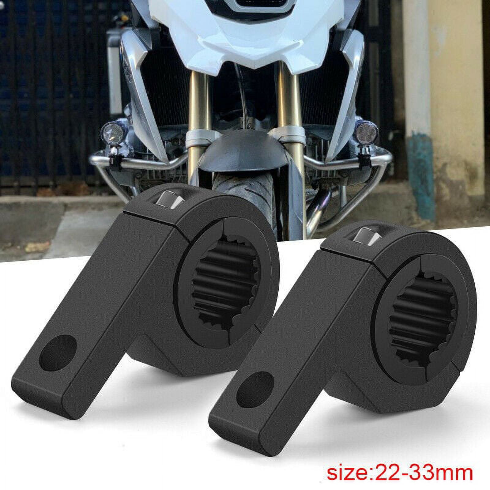 28-60mm Motorcycle Bike Bracket Mount Clamp Fork Holder Spot Fog Driving Light E - Foto 9