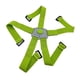 thumbnail image 4 of Correa de sujeción para bolsa delantera, soporte para mochila, soporte para portaequipajes delantero, accesorios de ciclismo verde y gris, 4 of 9
