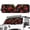 Red Floral, variant on Chririnla Red Floral Windshield Sun Shade for Wrangler, Car Sunshade Front Windshield for 2007-2024 Wrangler Rubicon Sahara TJ JK JKU 2 & 4 Door, Sun Visor for UV and Heat,1pc