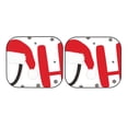 thumbnail image 5 of Lsque HOHOHO Christmas 2 PCS Windshield Sun Shade | CarFoldable Window Covers | Car Accessories Reflect UV for Universal Cars SUV Truck | Medium, 5 of 7