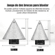thumbnail image 2 of 2pcs Broca Biselada De Diamante 50mm Y 35mm Cerámica Granito Malubero Plateado, 2 of 5