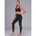 thumbnail image 3 of Rosvigor 2 Pack Plus Size Fleece Lined Yoga Leggings for Women Thermal Leggings Winter Warm Soft Pants with Pockets for Workout Lounge Travel, 3 of 8