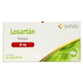 thumbnail image 1 of Losartan 50 miligramos 60 Tabletas, 1 of 4